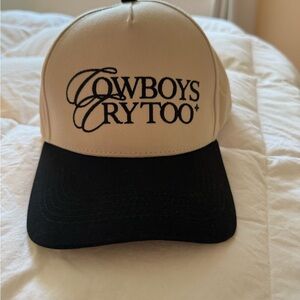 Kelsea Ballerini Baseball hat from cowboys cry too tour